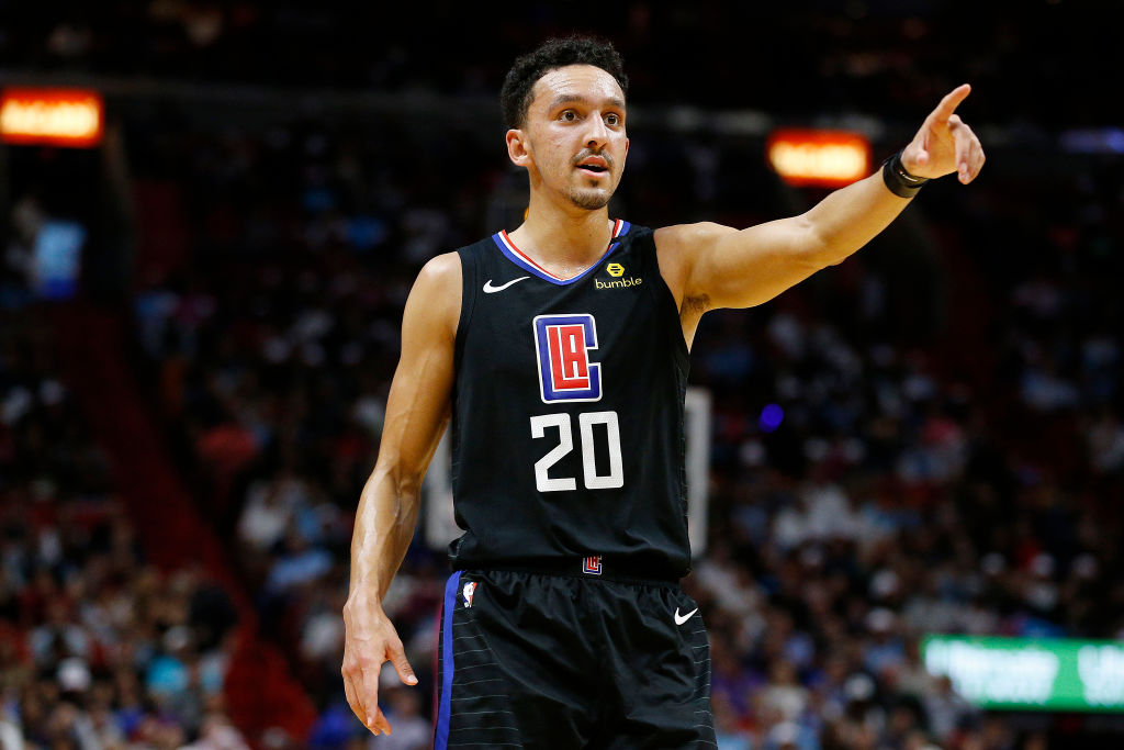 Landry Shamet of the Los Angeles Clippers