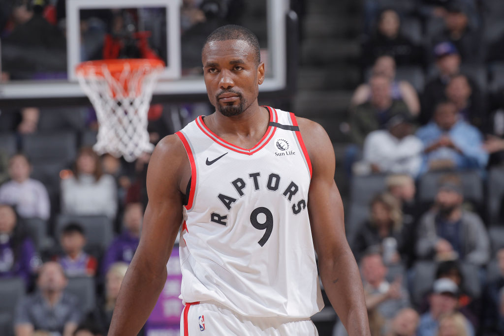 Serge Ibaka of the Toronto Raptors