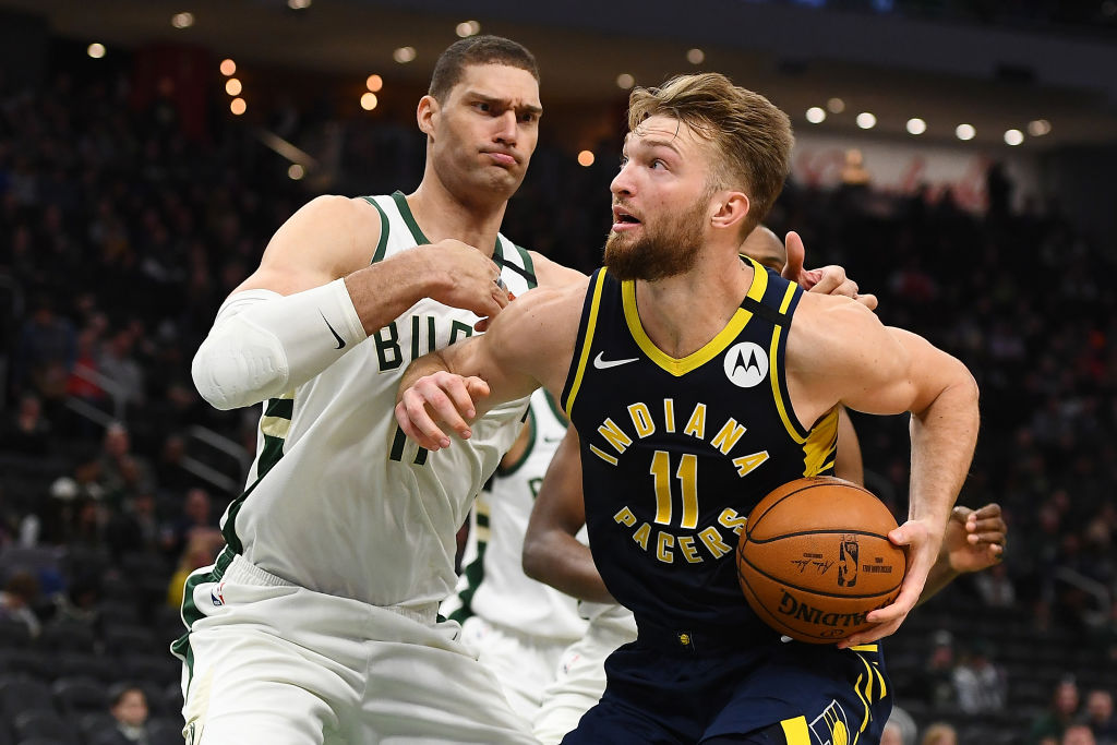 Domantas Sabonis of the Indiana Pacers