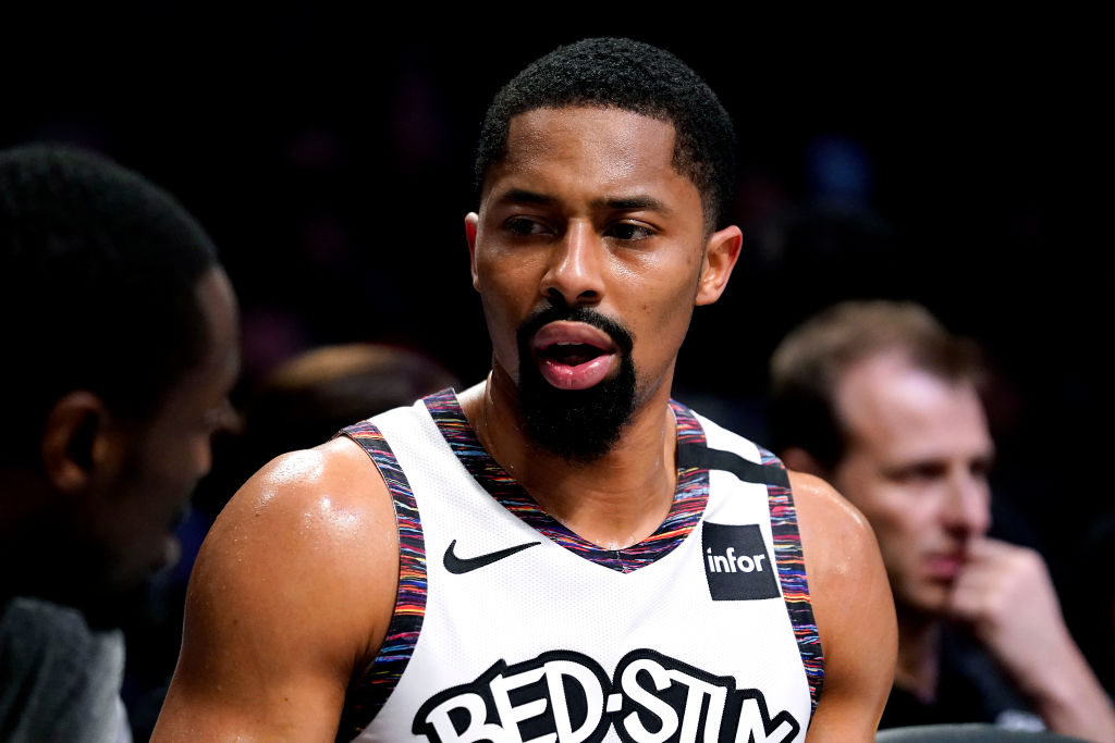 Spencer Dinwiddie of the Brooklyn Nets