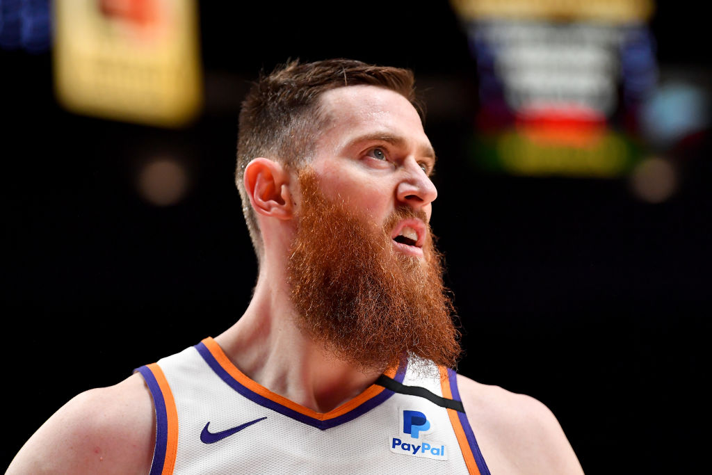 Aron Baynes of the Phoenix Suns