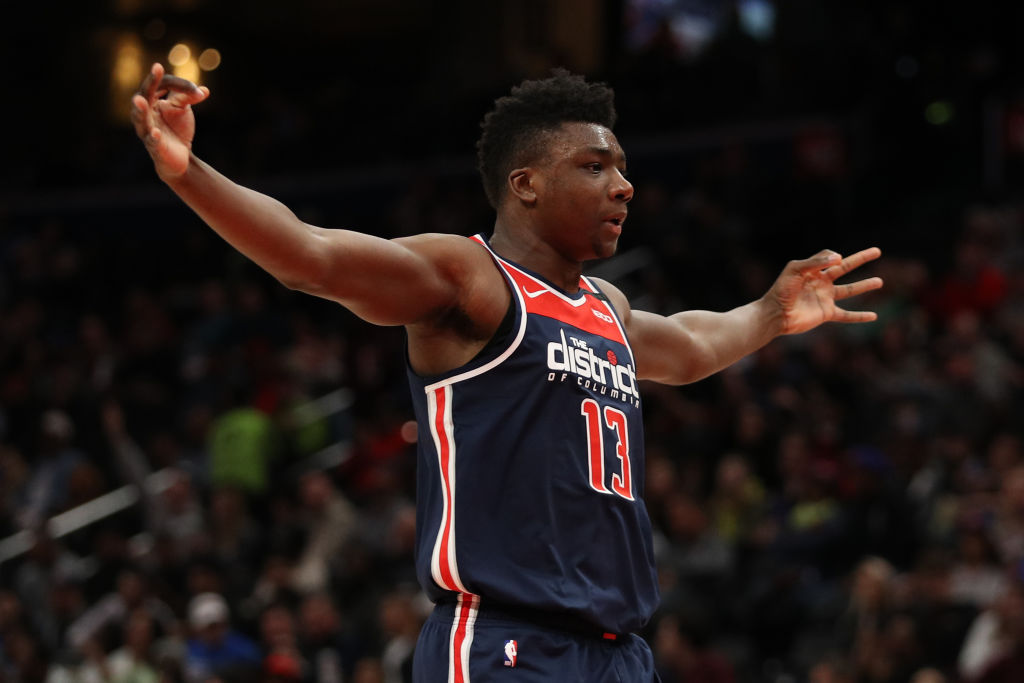 Thomas Bryant of the Washington Wizards