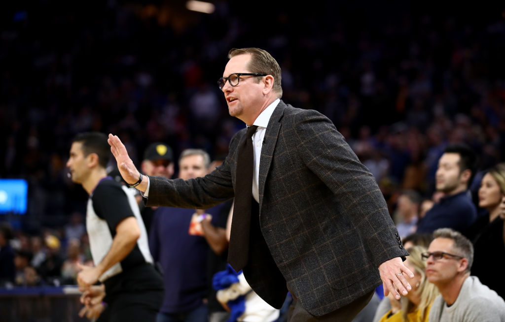 Nick Nurse of the Toronto Raptors