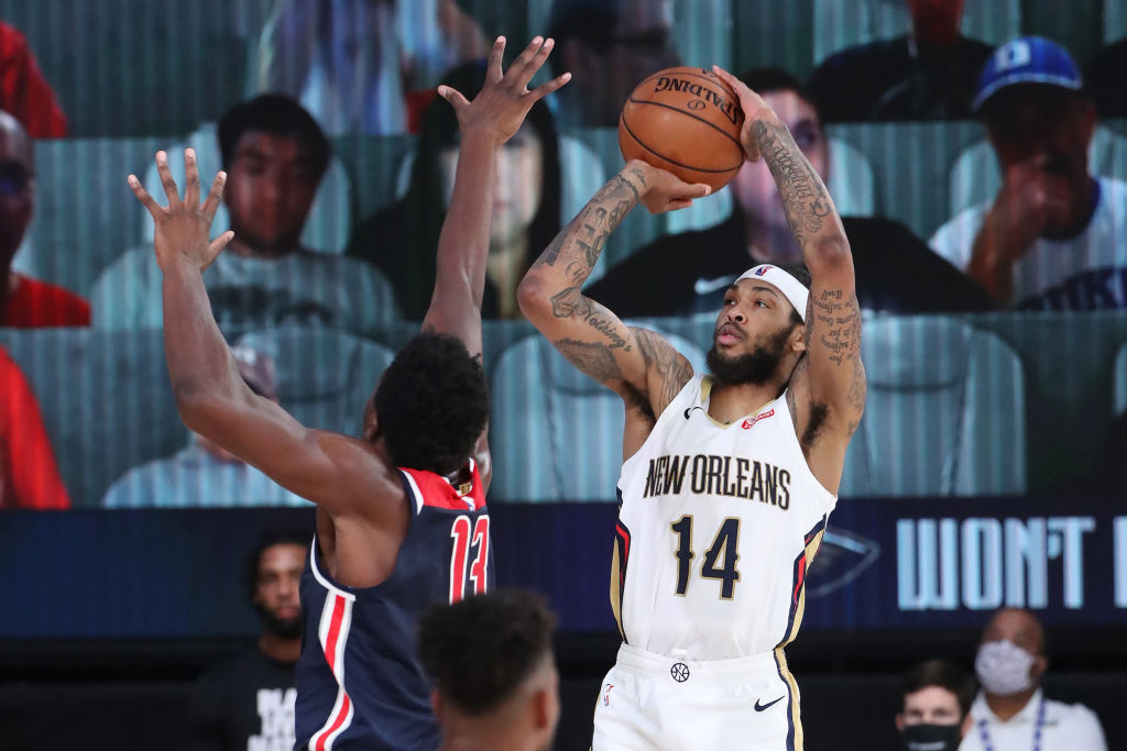 Brandon Ingram of the New Orleans Pelicans