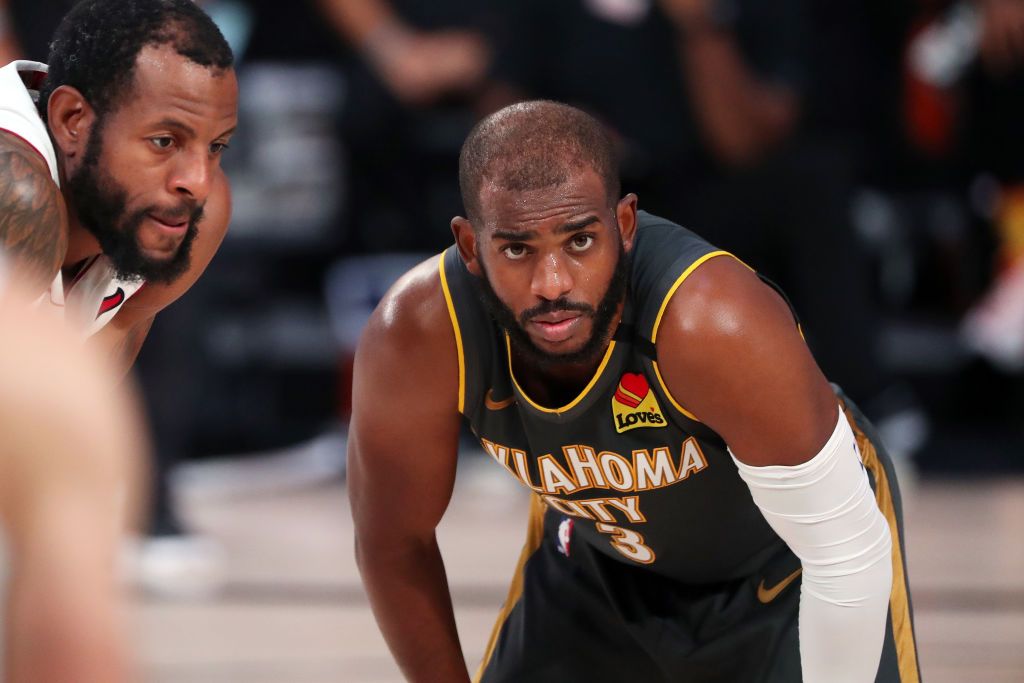 Chris Paul of the Oklahoma City Thunder