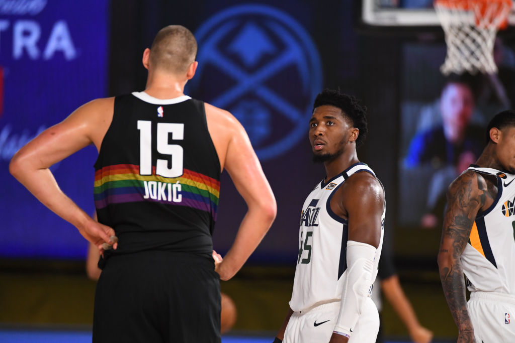 Donovan Mitchell of the Utah Jazz