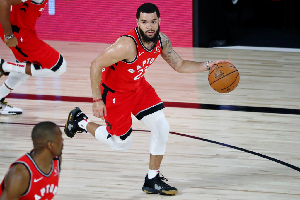 Fred VanVleet of the Toronto Raptors