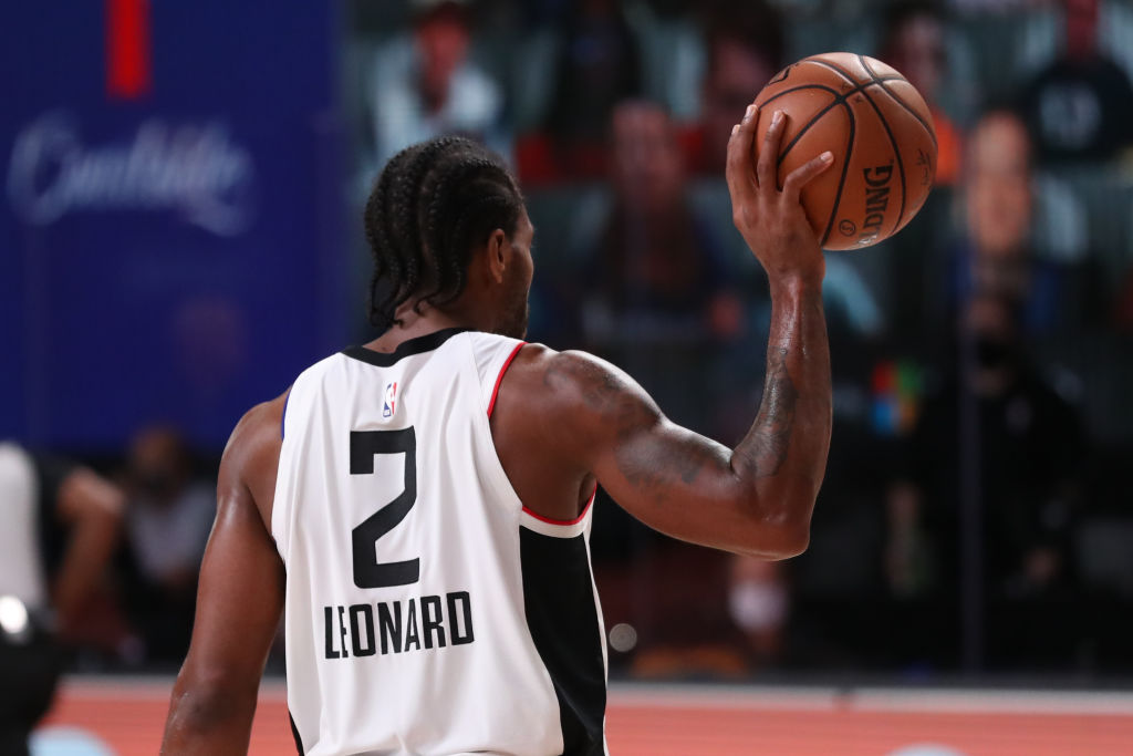 Kawhi Leonard of the Los Angeles Clippers