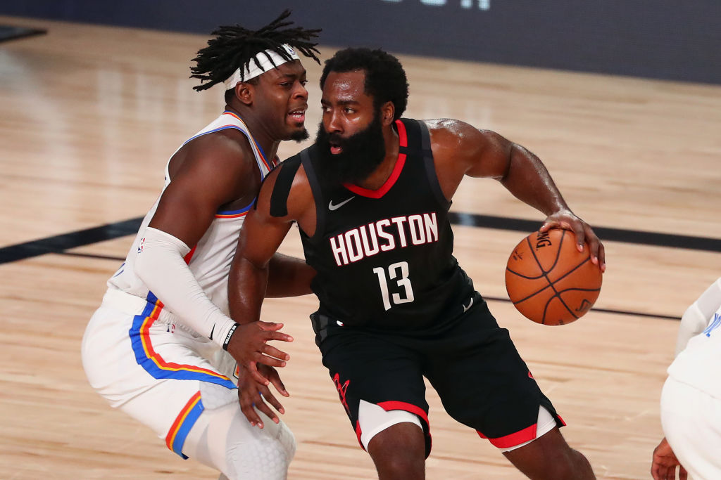 James Harden of the Houston Rockets