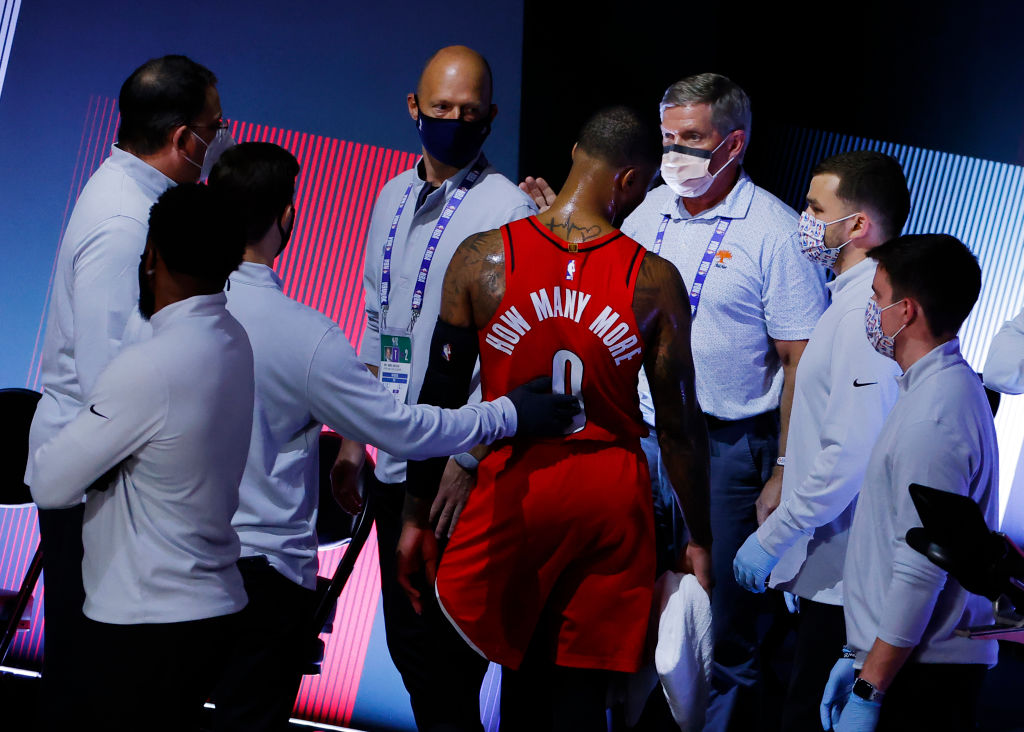 Damian Lillard of the Portland Trail Blazers