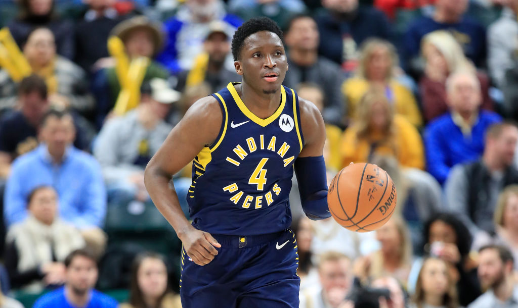 Victor Oladipo of the Indiana Pacers
