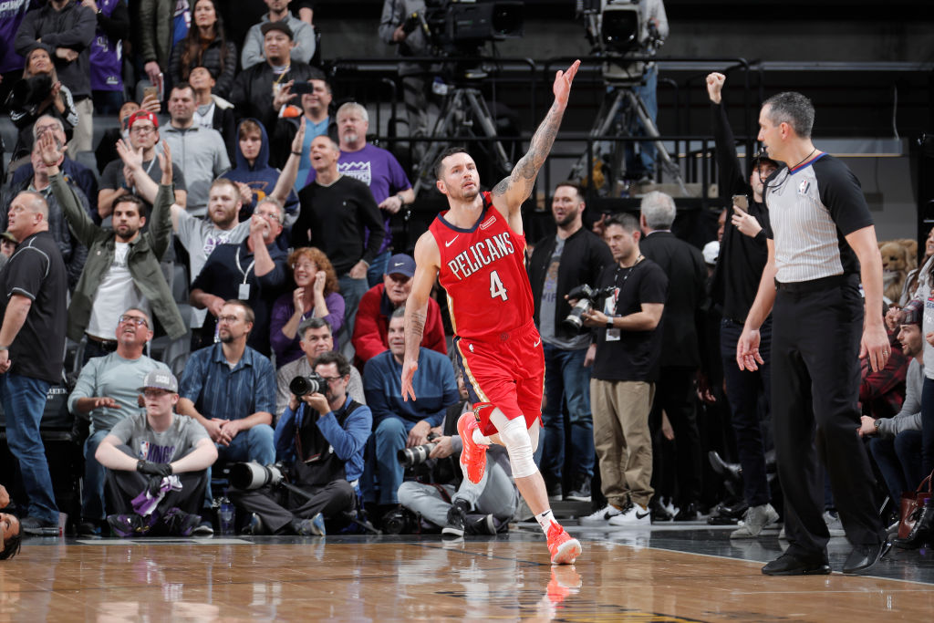 JJ Redick of the New Orleans Pelicans