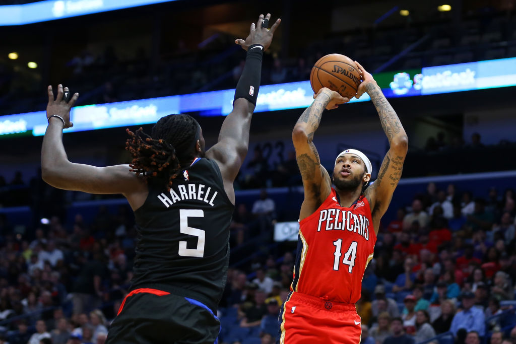 Brandon Ingram of the New Orleans Pelicans