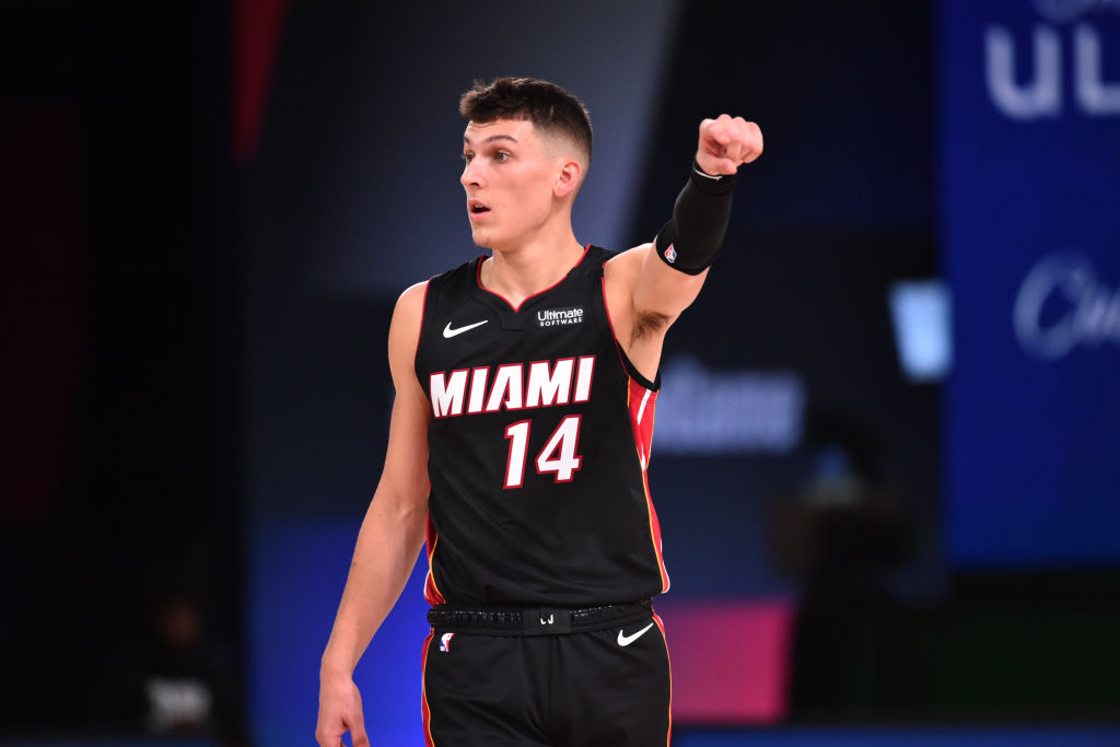 Tyler Herro of the Miami Heat