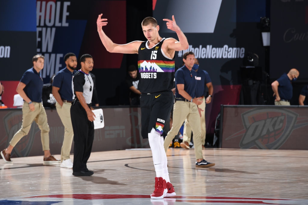 Nikola Jokic of the Denver Nuggets