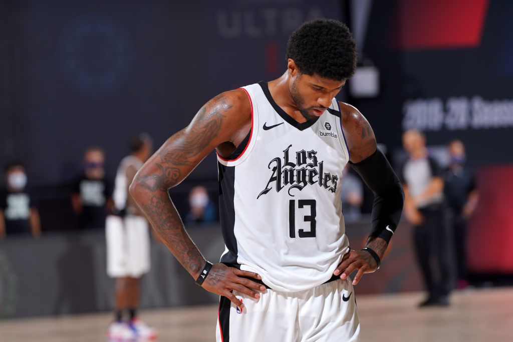 Paul George of the Los Angeles Clippers