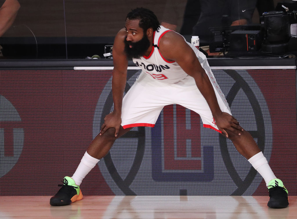 James Harden of the Houston Rockets