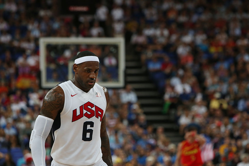 LeBron James of Team USA