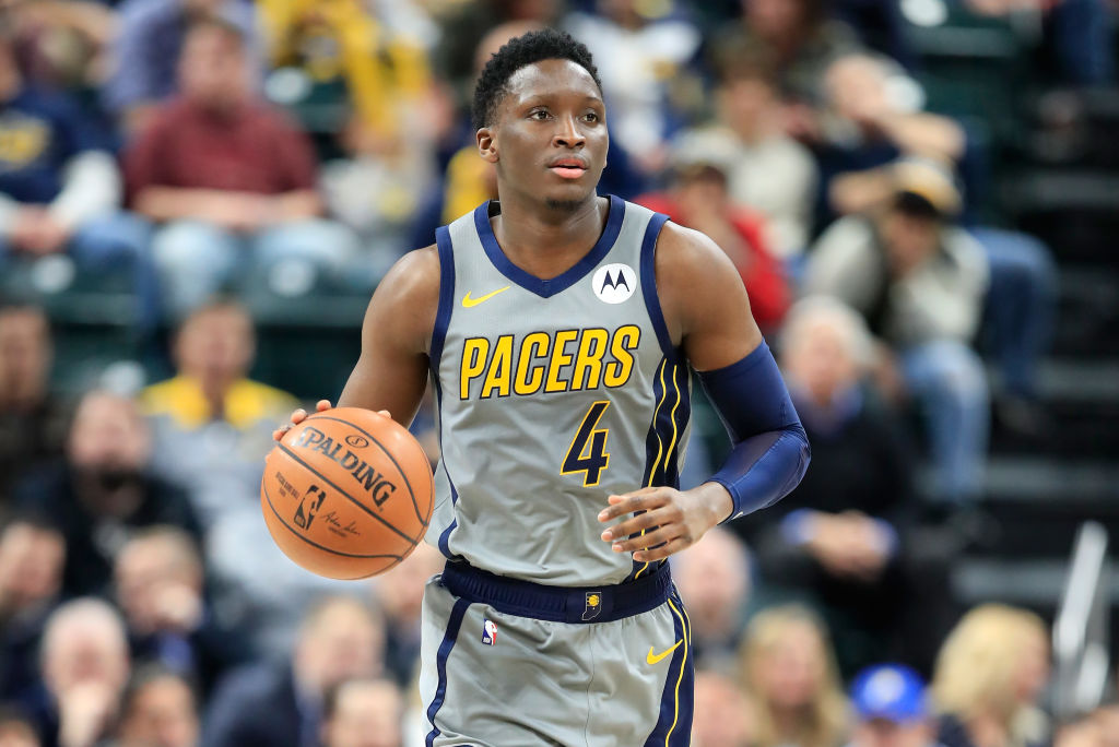 Victor Oladipo of the Indiana Pacers