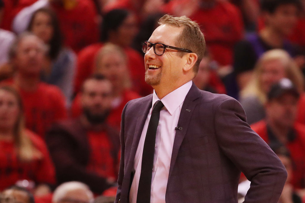 Nick Nurse of the Toronto Raptors