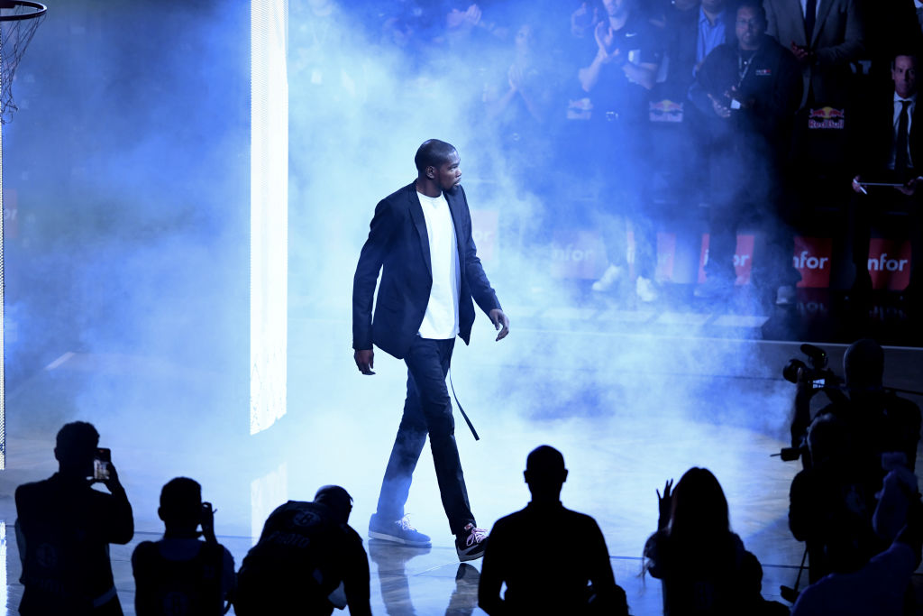 Kevin Durant of the Brooklyn Nets