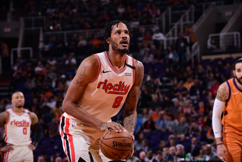 Trevor Ariza of the Portland Trail Blazers