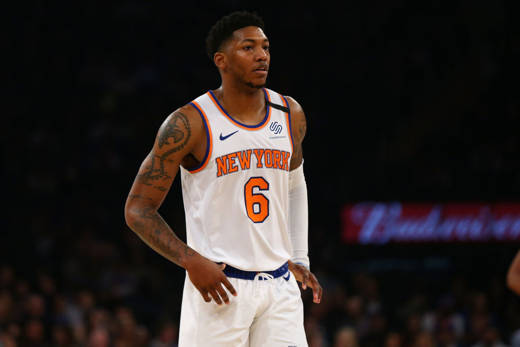 Elfrid Payton of the New York Knicks