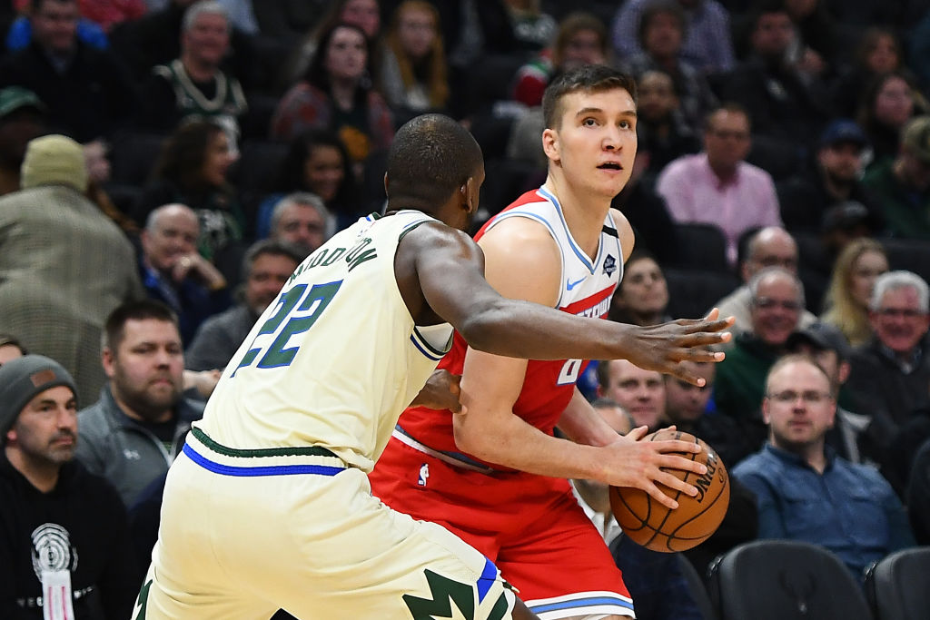 Bogdan Bogdanovic of the Sacramento King