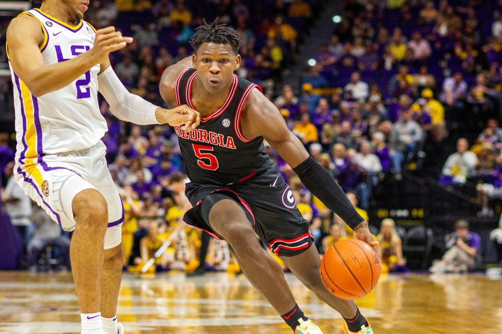 Anthony Edwards of the Georgia Bulldogs