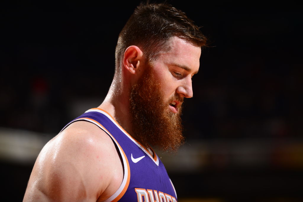 Aron Baynes of the Phoenix Suns