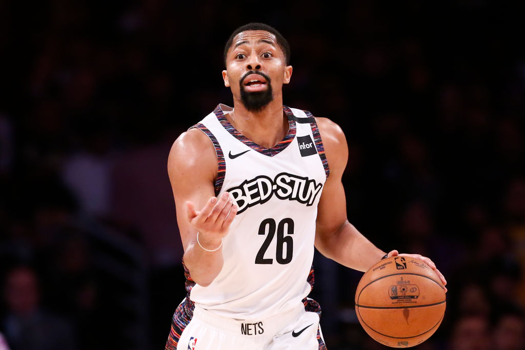 Spencer Dinwiddie of the Brooklyn Nets