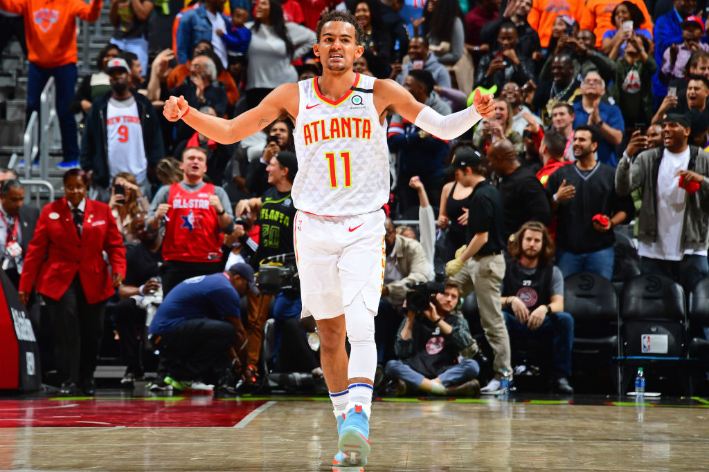 Trae Young of the Atlanta Hawks