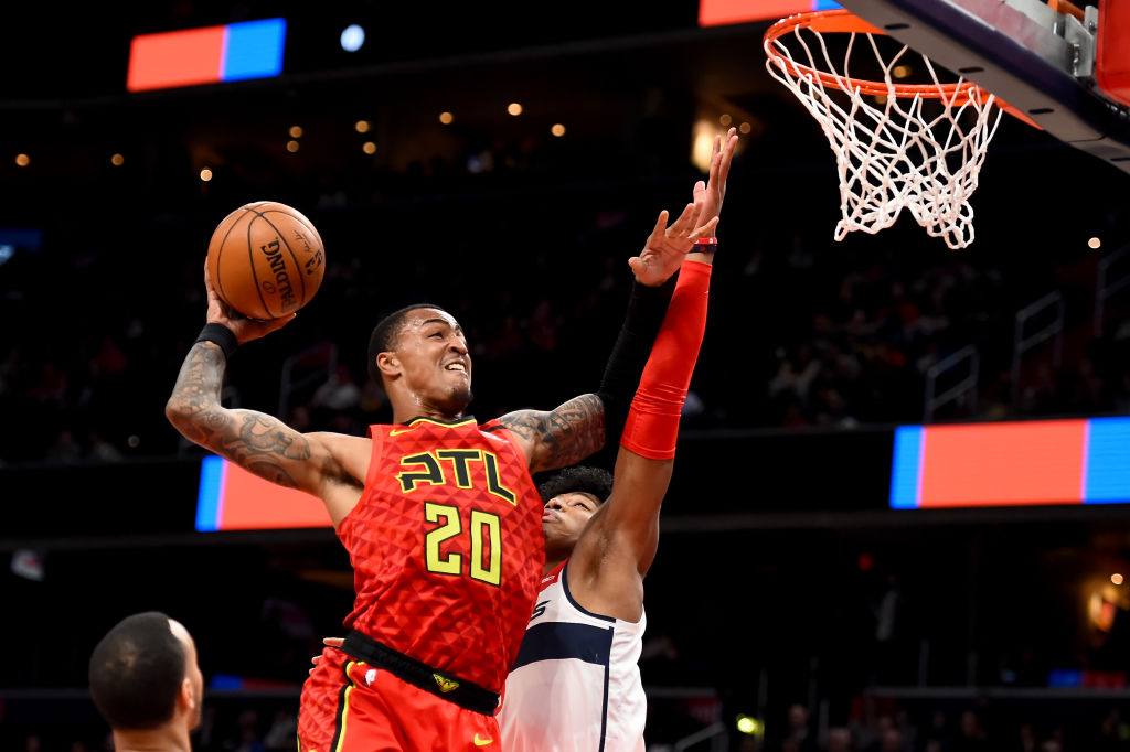 John Collins of the Atlanta Hawks