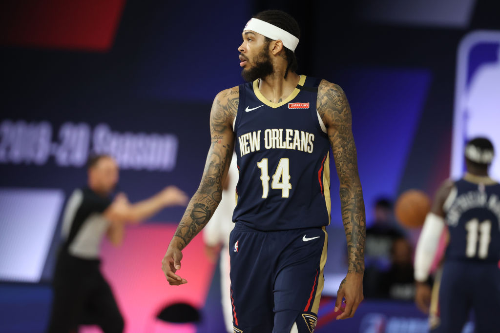 Brandon Ingram of the New Orleans Pelicans