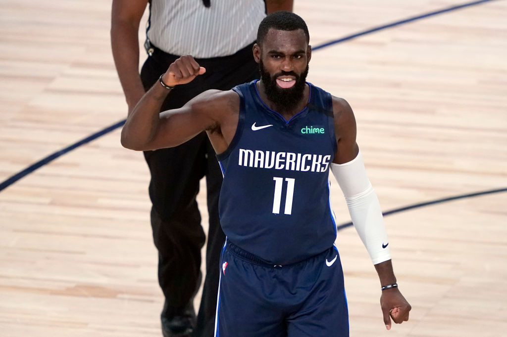 Tim Hardaway Jr. of the Dallas Mavericks