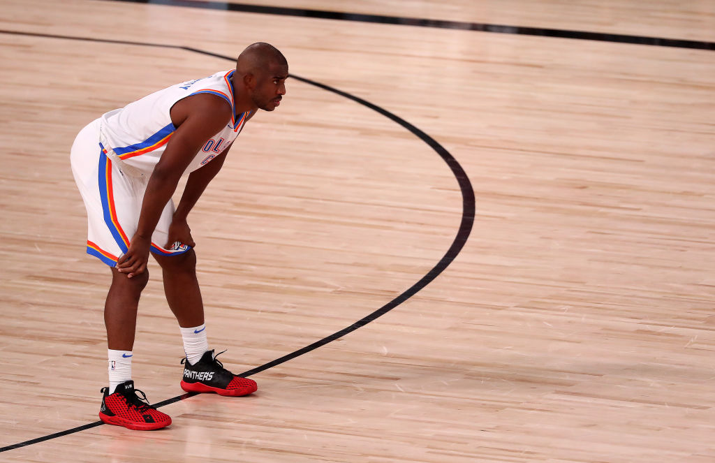 Chris Paul of the Oklahoma City Thunder