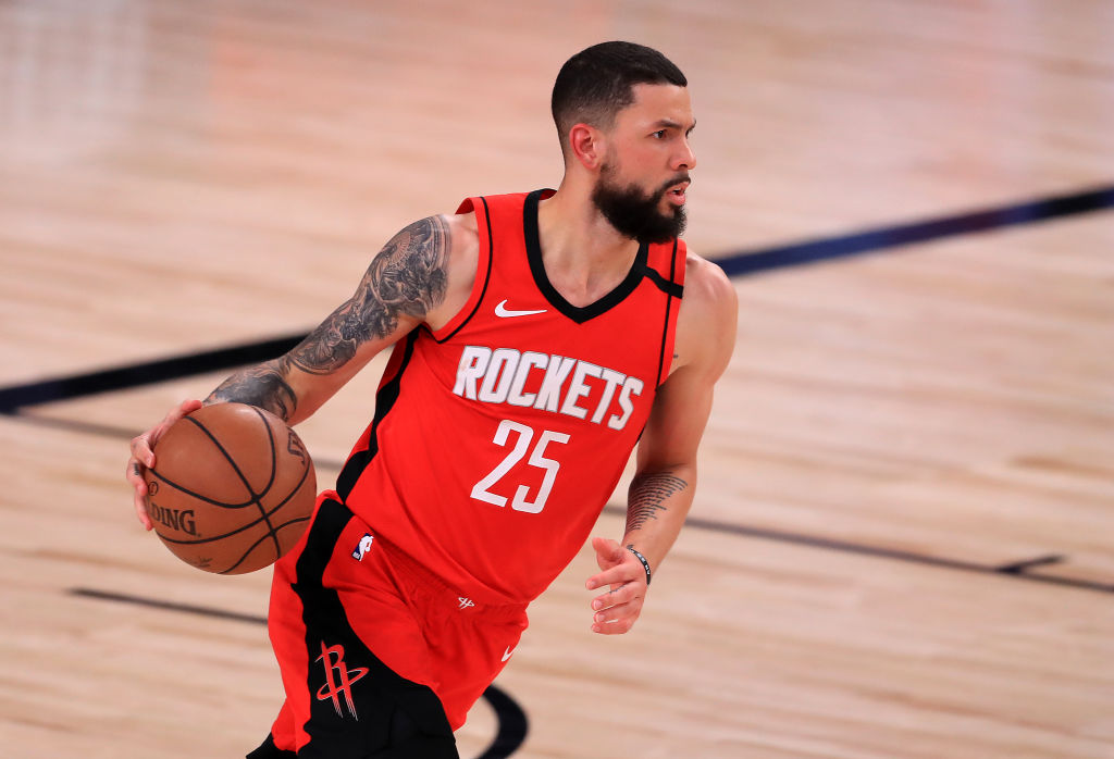 Austin Rivers of the Houston Rockets