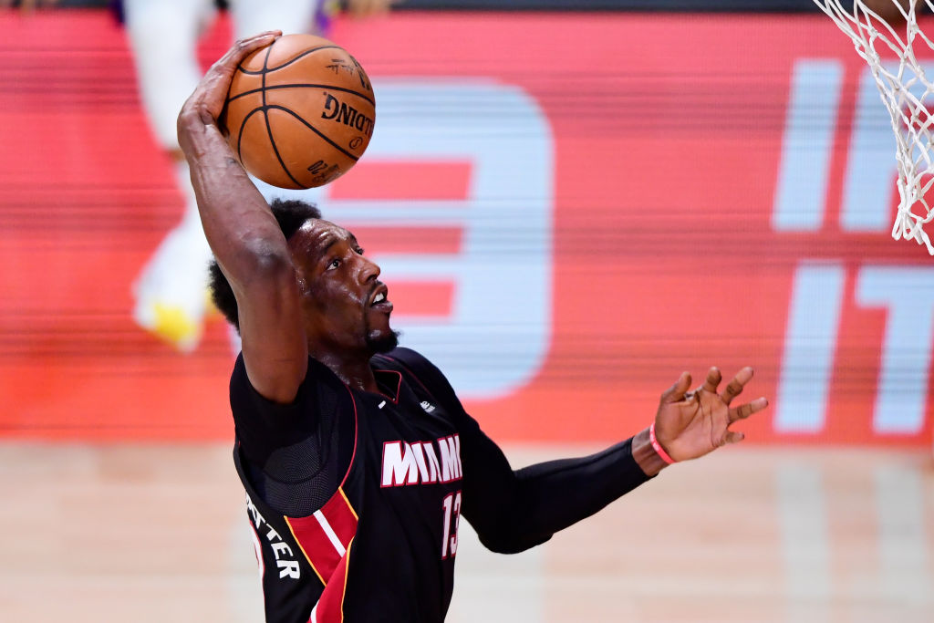 Bam Adebayo of the Miami Heat