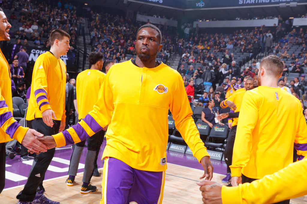 Luol Deng of the Los Angeles Lakers