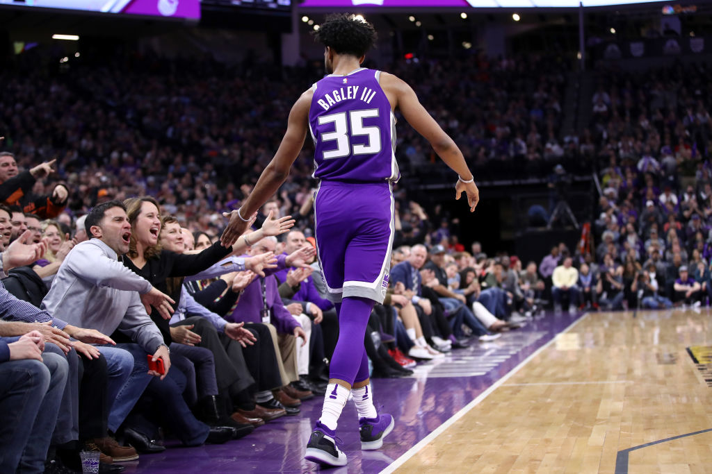 Marvin Bagley of the Sacramento Kings