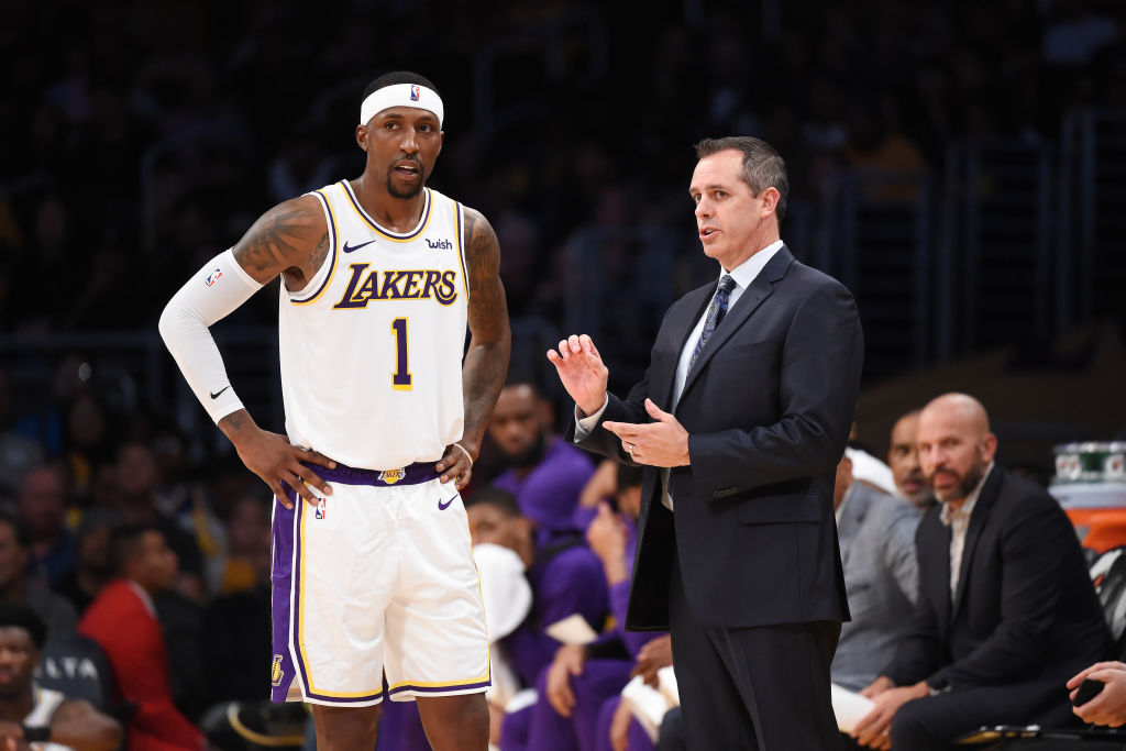 Kentavious Caldwell-Pope of the Los Angeles Lakers