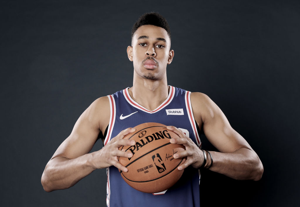Zhaire Smith of the Philadelphia 76ers