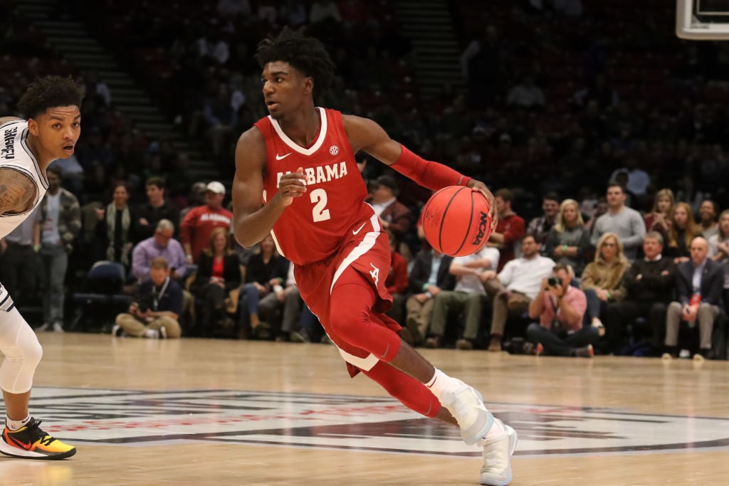 Kira Lewis Jr. of the Alabama Crimson Tide