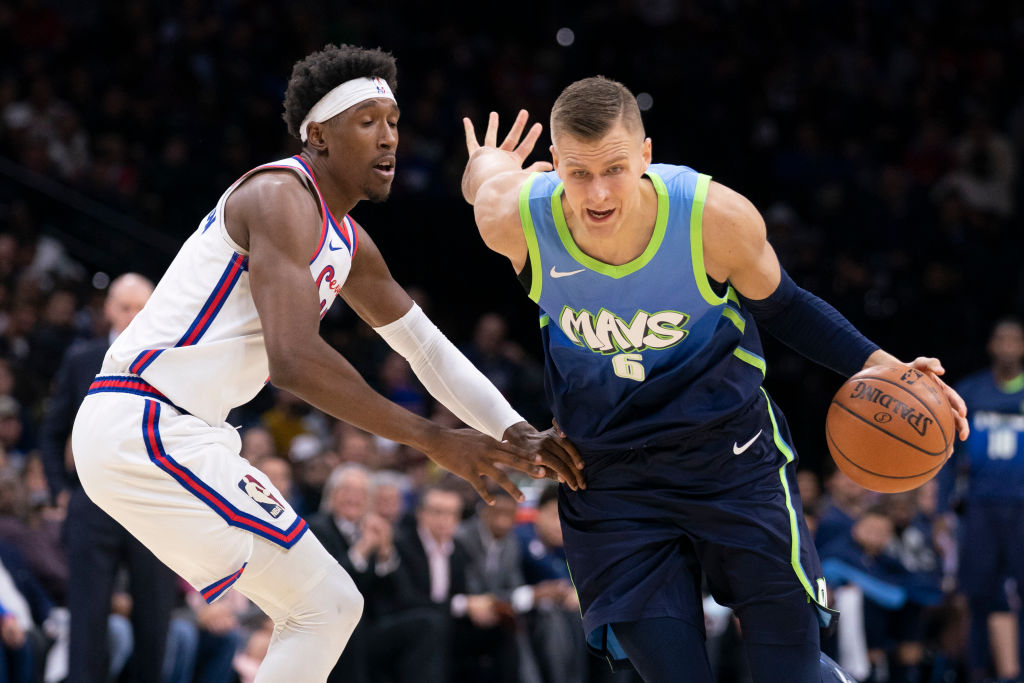 Josh Richardson and Kristaps Porzingis
