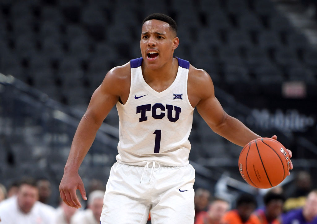 Desmond Bane of the TCU Horned Frogs