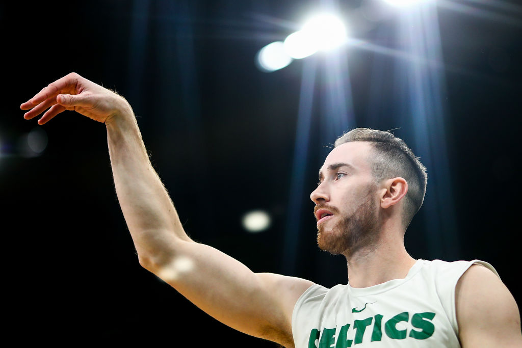 Gordon Hayward of the Boston Celtics