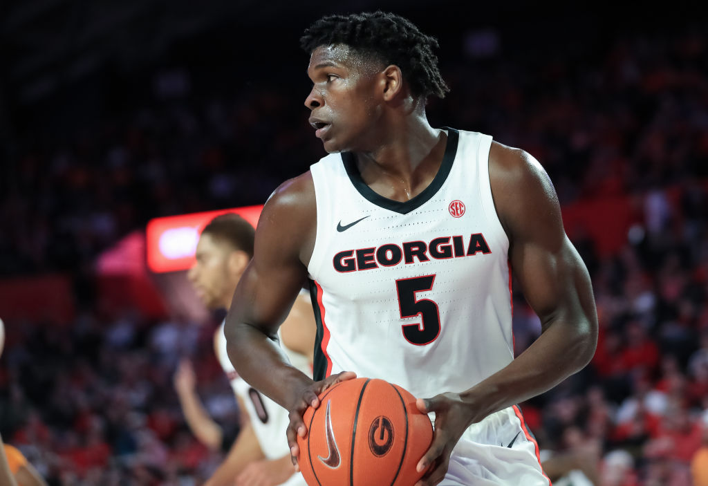 Anthony Edwards of the Georgia Bulldogs