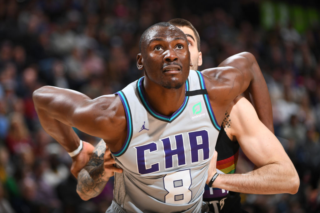Bismack Biyombo of the Charlotte Hornets