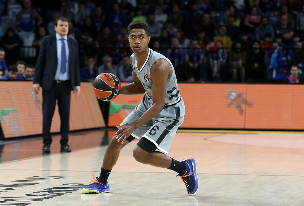 Theo Maledon of LDLC Asvel Villeurbanne