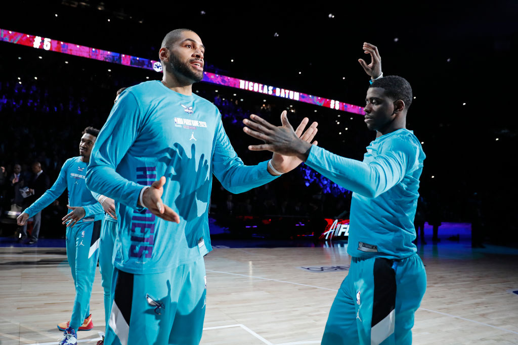 Nicolas Batum of the Charlotte Hornets